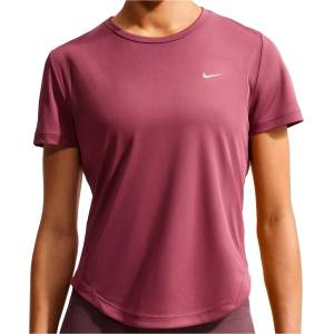 Nike Дамска тениска Nike Women's Tempo Dri-Fit Short-Sleeve Running Top Running shirt - Pink Smoke / Reflective Silver - размер XL (916-4640-0815)