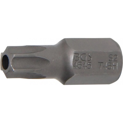 BGS technic Gola hlavica-bit 10 mm 3/8" uchytenie T-Star s dierou pre Torx T45 BGS 4645