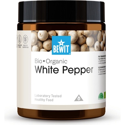 BEWIT Bílý pepř celý, BIO - 140 g – Hledejceny.cz
