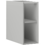 Mexen Box-A отворен шкаф с рафт 20 см, сив мат - 91AX2-0200-470-0-62 (91AX2-0200-470-0-62)