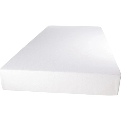 Kaarsgaren 2v1 Tencel prostěradlo a chránič bilé mřížka 41x90
