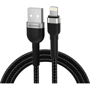 Wozinsky Кабел за зареждане Wozinsky WNBAL1 USB-A / Lightning - Черен / 1m KP41391