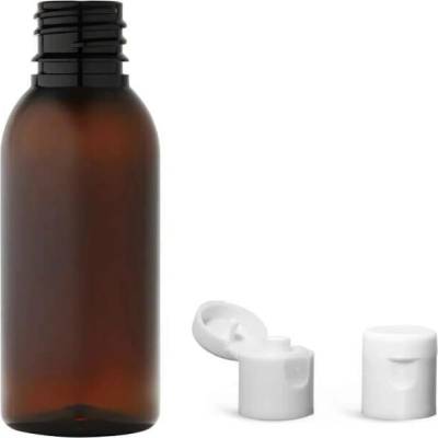 Via Plastová lahvička hnědá s bílým dávkovacím víčkem 35 ml