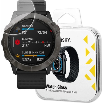 Wozinsky Hybrid Glass pro Garmin Fenix 6X, 9145576261958