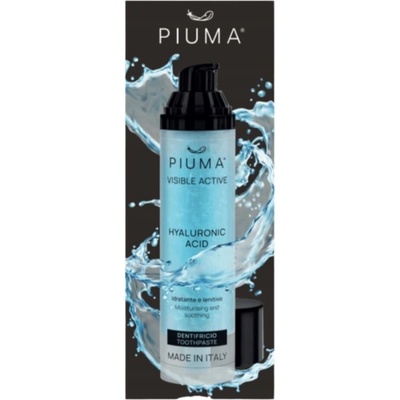 Piuma Přírodní s kyselinou hyaluronovou pro zdravé dásně 50 ml