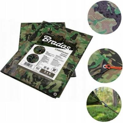 Bradas Plachta maskovací 3 x 5 m 90g CAMOforest PLCF903/5