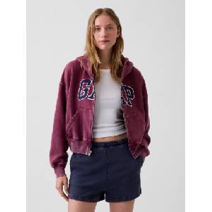 GAP Oversize суитшърт VintageSoft с лого GAP GAP | Cherven | ЖЕНИ | XXS