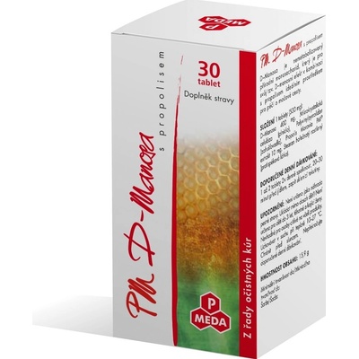 Purus Meda D Manosa s propolisom 30 tabliet