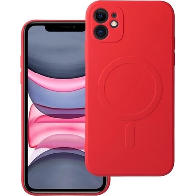 Púzdro Part Silicone Mag Cover, iPhone 11, červené