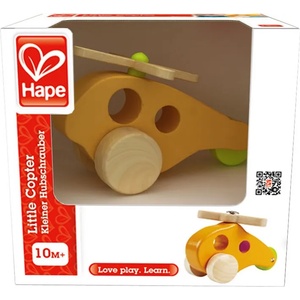 Hape Детска играчка HaPe International - Вертолет, дървена (H0051)