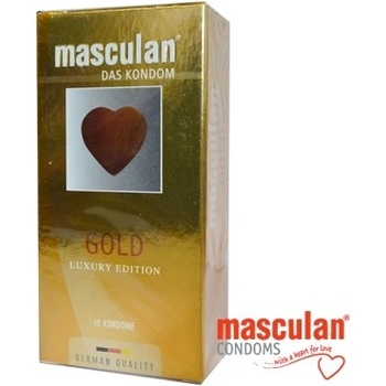 Masculan GOLD vanilka 10 ks
