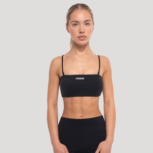 GymBeam Дамски спортен топ Flow Black S