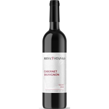 Mrva & Stanko Cabernet Sauvignon 2018 14% 0,75 l (čistá fľaša)