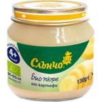 Слънчо Био зеленчуково пюре Слънчо - Картофи, 130 g (4280) - baby