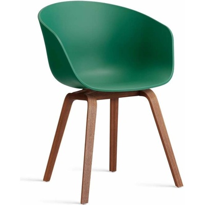 Hay AAC 22 Lacquered Walnut Veneer / teal green