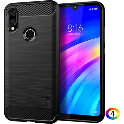 Xiaomi Redmi 7 MOFI Carbon Fiber Калъф и Протектор