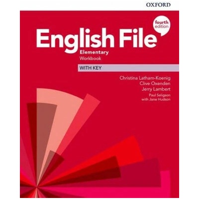 English File Elementary 4th Ed.Workbook with key - Latham-Koenig Christina