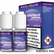 Ecoliquid Plum 2 x 10 ml 6 mg