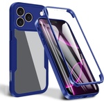 Techsuit Калъф за iPhone 17 Pro - Techsuit - ColorVerse 360 Series + Screen Protector - Син