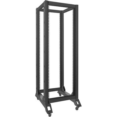 Lanberg Комуникационен шкаф Lanberg open rack 32U 600x800, black (OR01-6832-B)