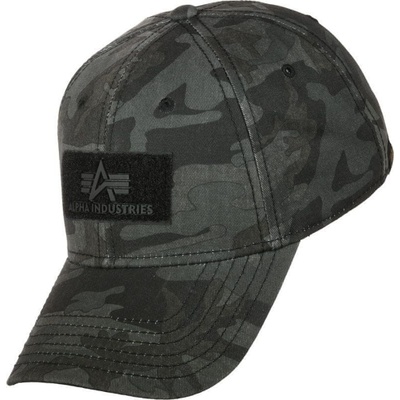 Alpha Industries Velcro Cap black camo 168903/125