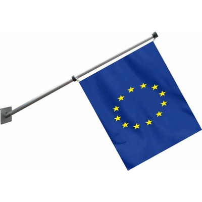 Fasádní držák proti omotávání vlajky ECO - Držák + žerď + vlajka SR – Zboží Dáma