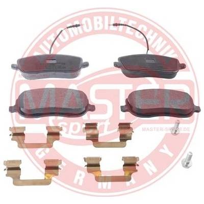 MASTER-SPORT GERMANY Brzdové platničky-sada PREMIUM 13046028632N-SET-MS