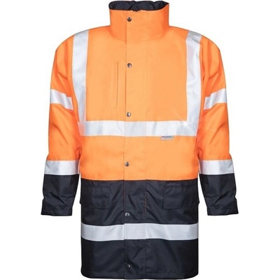 Ardon HI VIS 4 1 zimná NEPREMOKAVÁ bunda oranžová H8912