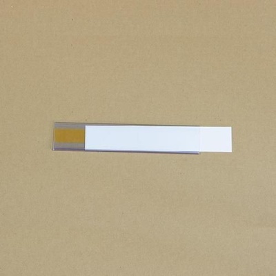 Manutan Expert držák etiket na regály, samolepicí, 38 x 200 mm
