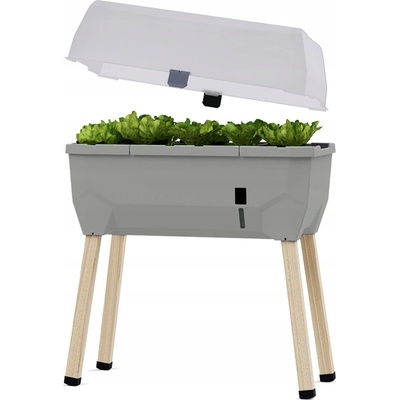 Gusta Garden Květináč plast šedý 79 x 37,5 x 95 cm