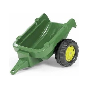Rolly Toys Ремарке за трактор 1осно - тъмнозелено