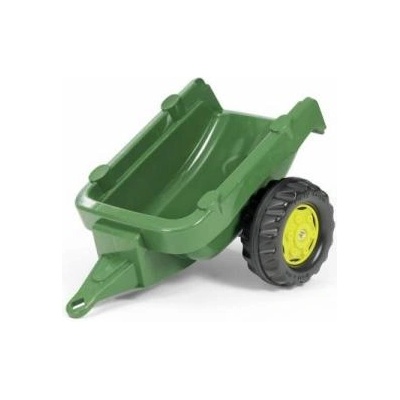 Rolly Toys Ремарке за трактор 1осно - тъмнозелено