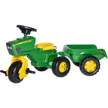 Rolly Toys John Deere so zvukovým volantom a prívesom