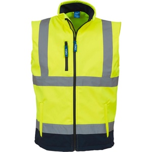 Yoko HI-VIS HV006 / Софтшел светлоотразителна жилетка - HV жълто/тъмносиньо XL (79V006zw704)