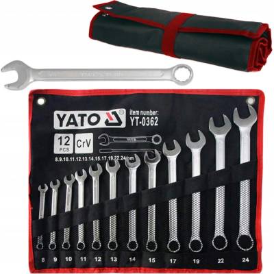 Yato Sada kľúčov 12 ks 8-24 mm YT-0362