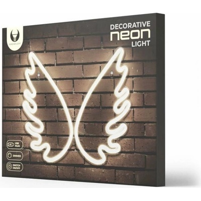 Forever Light Neon PLEXI LED WINGS white FPNE09X RTV100448