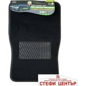 Paolo Мокетени стелки универсални pa1165 - 4бр/к-т Черен (5152696) - steficenter
