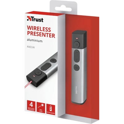 Trust Kazun Aluminium Wireless Presenter 23333 – Zboží Mobilmania