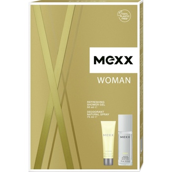 Mexx Woman deodorant sklo 75 ml + sprchový gél 50 ml darčeková sada