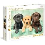 Clementoni Пъзел 1000 части HQ COLLECTION I TRE LABRADOR Клементони Clementoni 39279