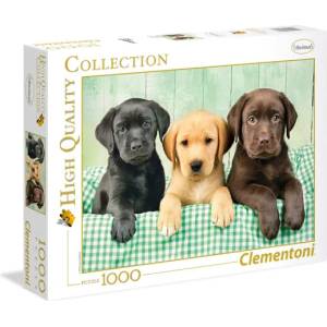 Clementoni Пъзел 1000 части HQ COLLECTION I TRE LABRADOR Клементони Clementoni 39279