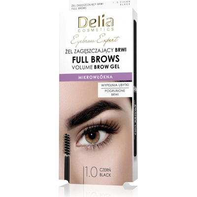 Delia Full Brow gél na obočie 3.0 tmavohnedá 7 ml