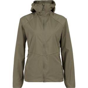 Stoic Дамско ветрозащитно яке Stoic Women's MerinoWindResist NyhemSt. Jacket with Hood Windproof jacket - Olive Green (118-0390-0214)