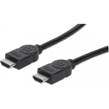 Manhattan Кабел Manhattan HDMI-HDMI (Ethernet HEC, ARC, 3D, 4K, екраниран, 3 м, черен) 323222 (323222)