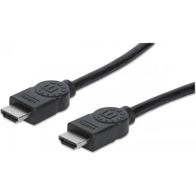 Manhattan Кабел Manhattan HDMI-HDMI (Ethernet HEC, ARC, 3D, 4K, екраниран, 3 м, черен) 323222 (323222)