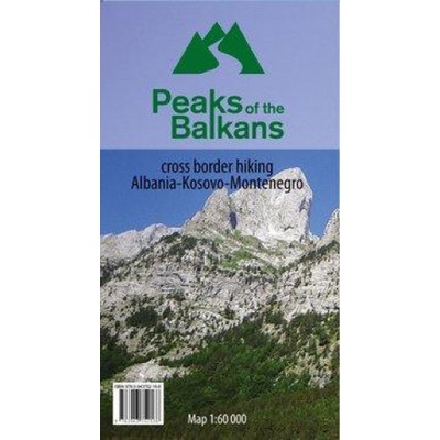 Wanderkarte Peaks of the Balkans 1: 60 000
