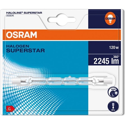 Osram Trubková halogenová žárovka R7s 120 W 2250 lm teplá bílá – Hledejceny.cz