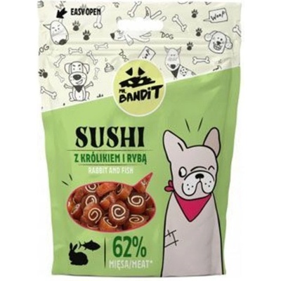 VetExpert Mr.Bandit pochoutka SUSHI králík a ryba 80 g