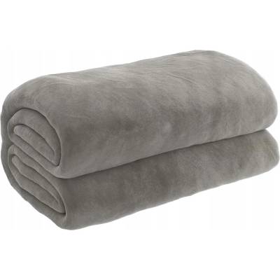 VidaXL Zátěžová deka s potahem šedá 13 kg látka 200x200