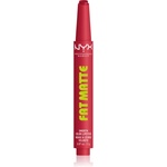 NYX Cosmetics Fat Matte балсам за устни с матиращ ефект Flamingo Feather 2 гр